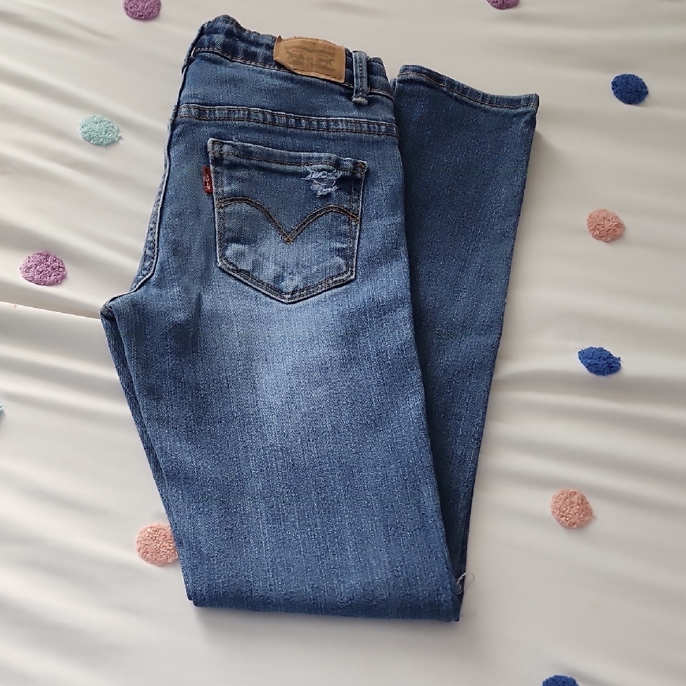 Levi's Light Blue Super Skinny Jeans